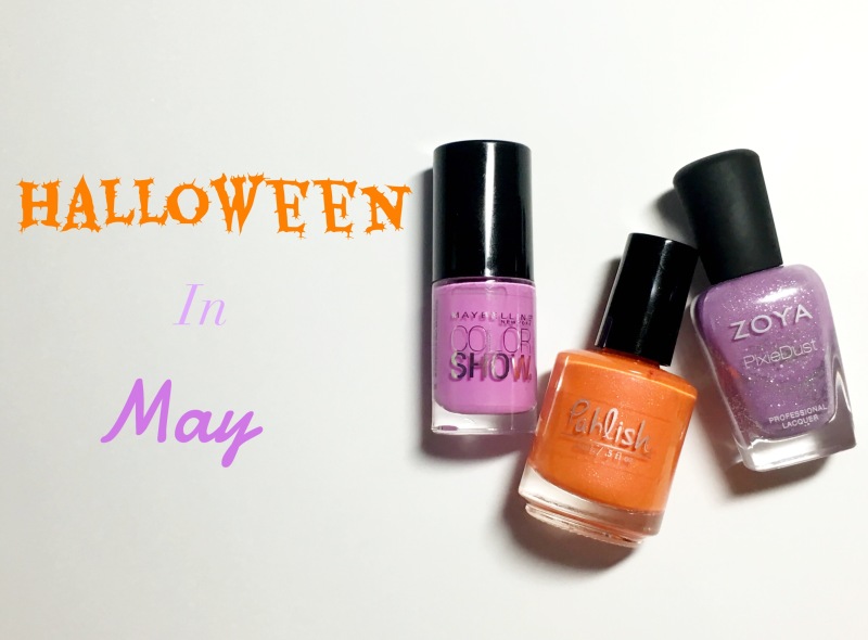 Maybelline Lust For Lilac, Palish Man's Red Flower, Zoya Stevie